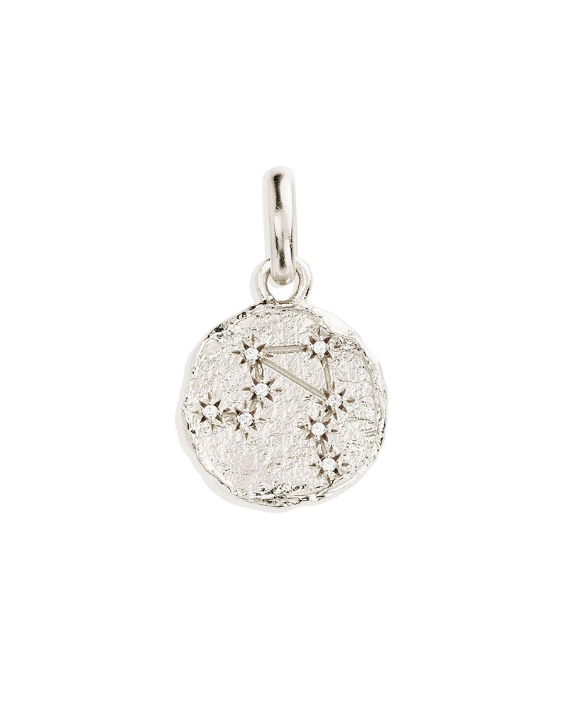 Cosmic Love Reversible Pendant - Libra Silver