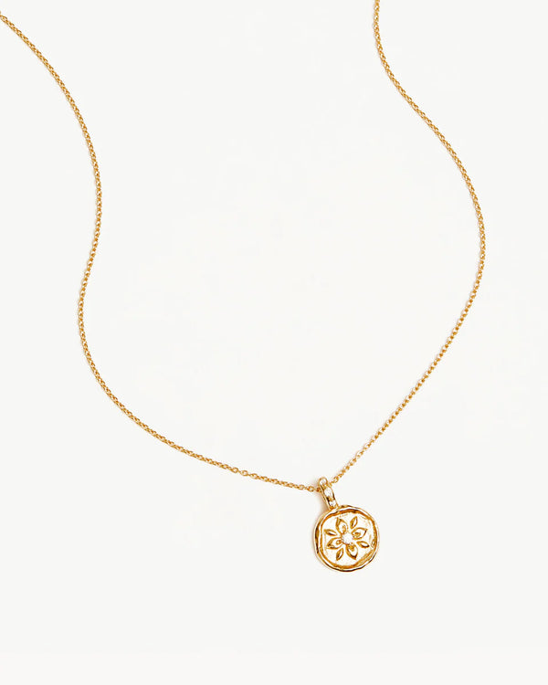 18k Gold Live In Love Necklace