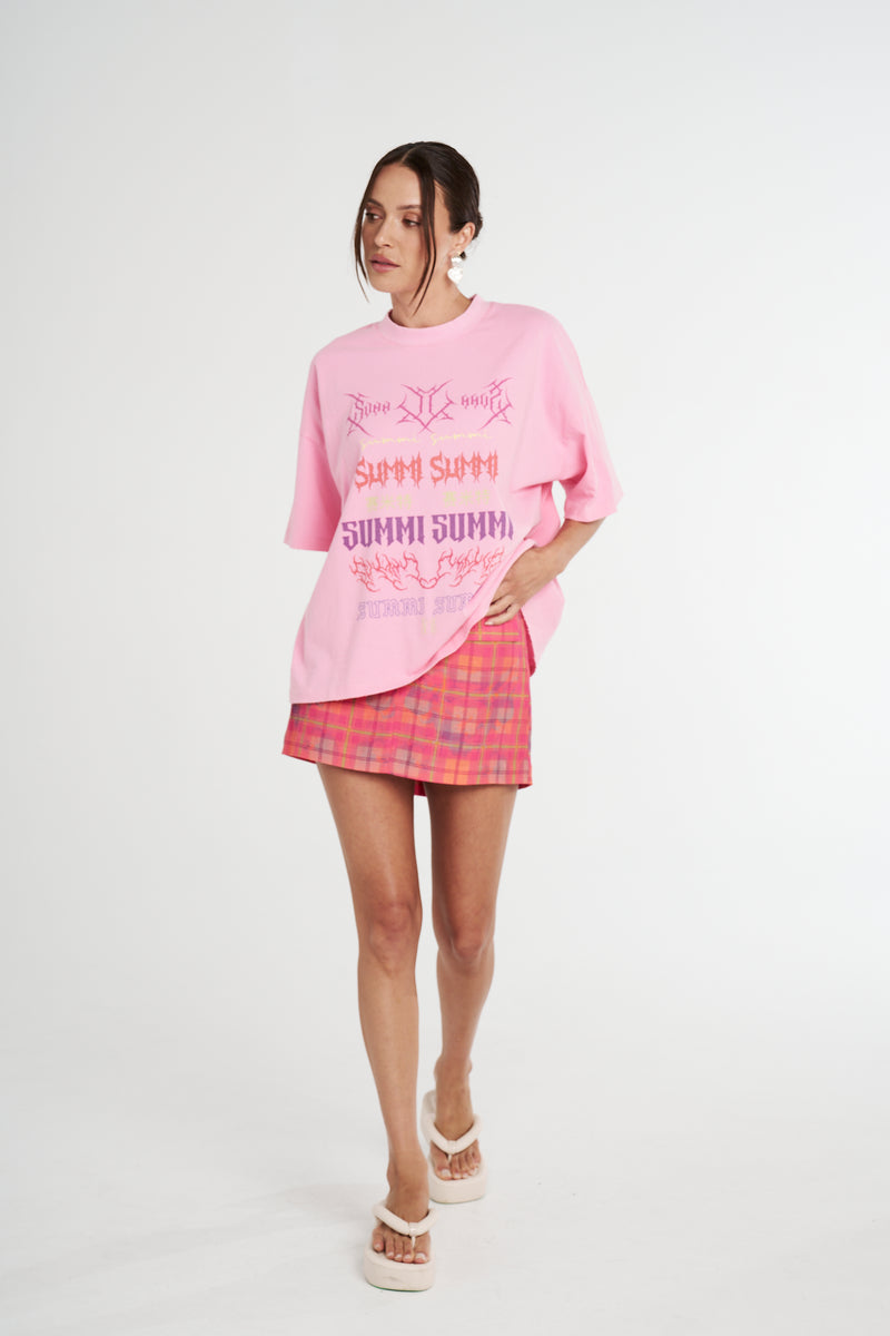 BAND TEE PINK