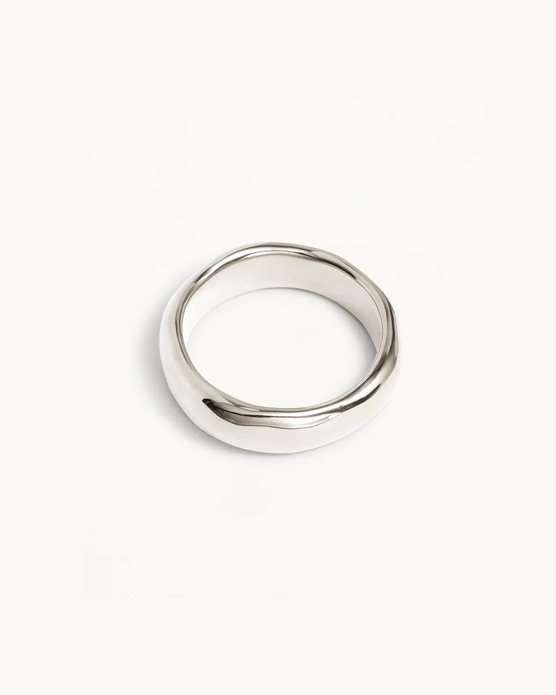 Silver Lover Bold Ring