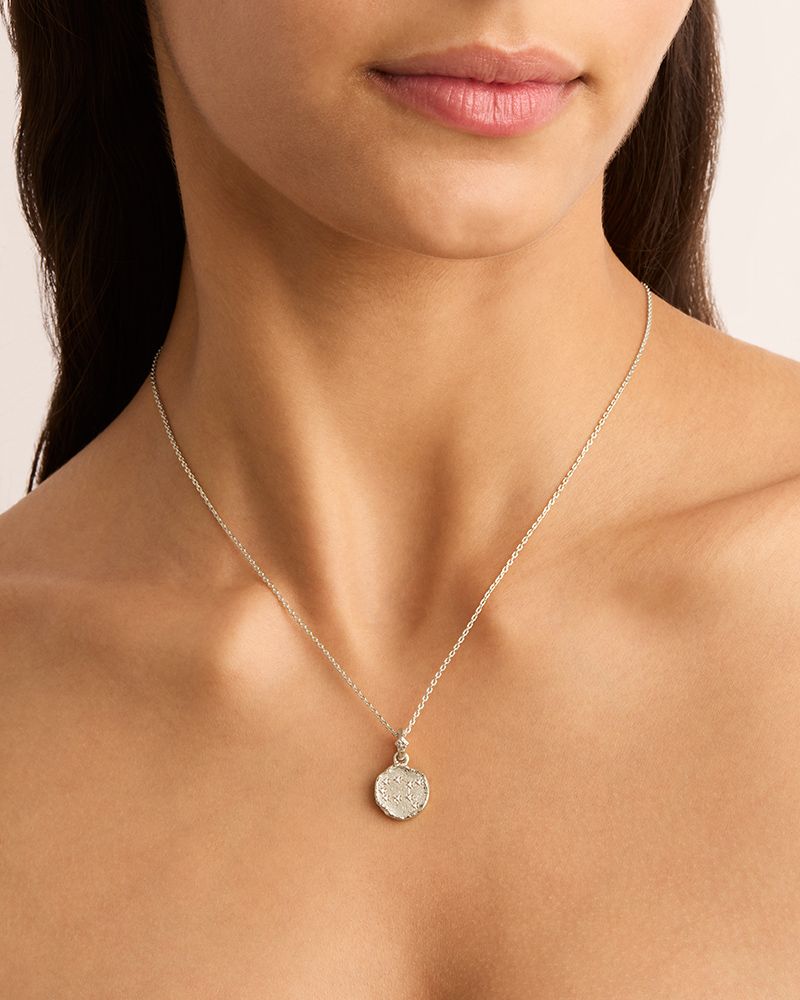 Cosmic Love Reversible Pendant - Gemini Silver