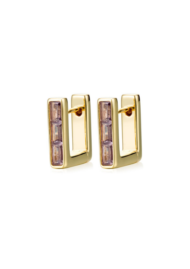 Diode Huggie Earrings