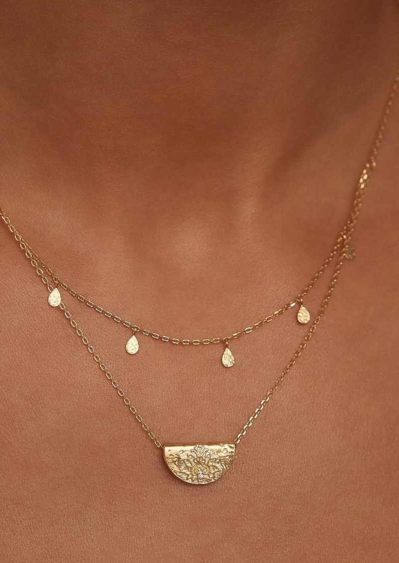 Blessed Lotus Necklace