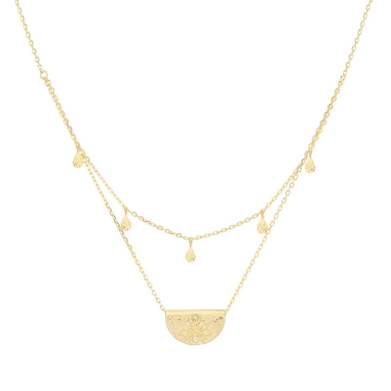 Blessed Lotus Necklace