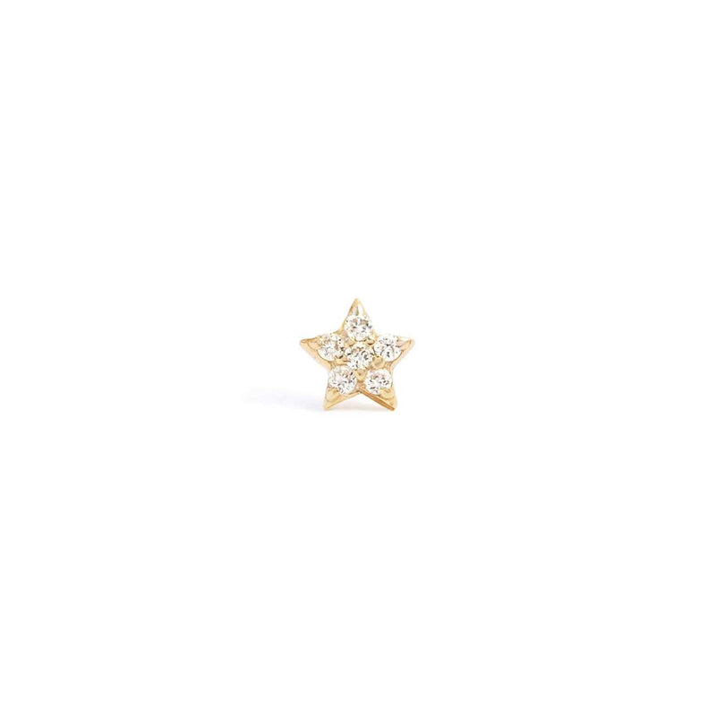 14k Gold Venus Earring