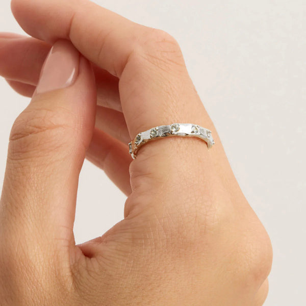 Cosmic Topaz Ring